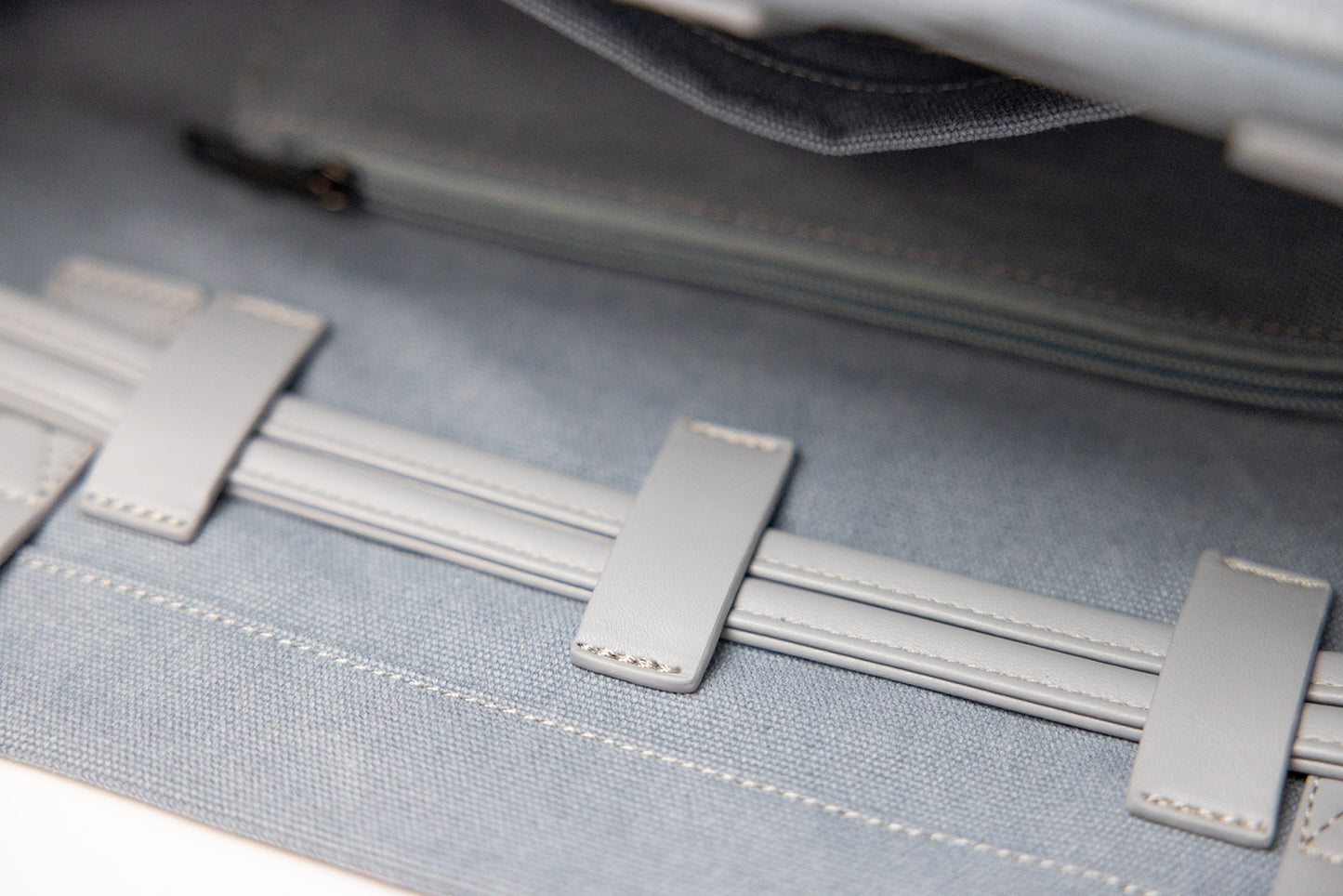 Canvas Tote Bag - Large Capacity Dusty Blue