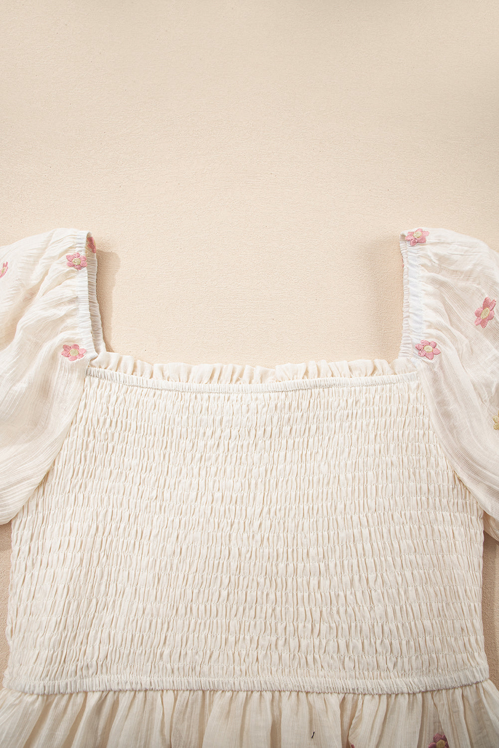 Daisy Flower Smock Dress