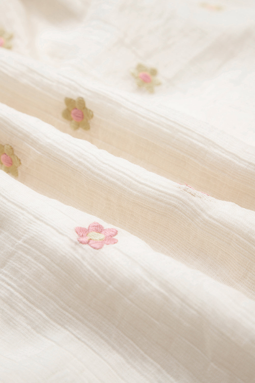 Daisy Flower Smock Dress