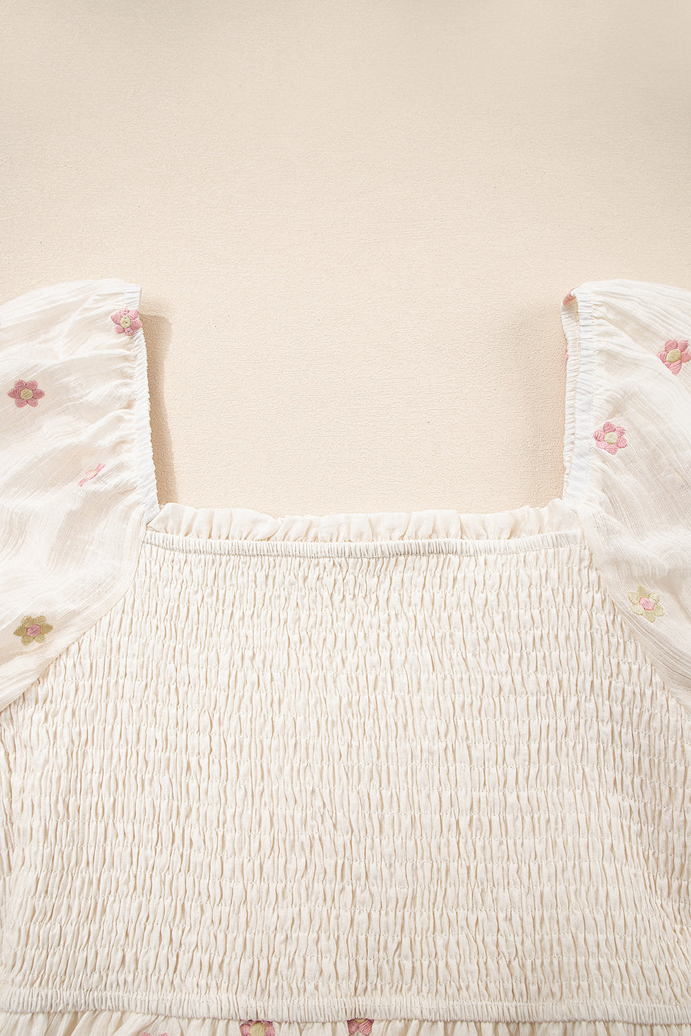 Daisy Flower Smock Dress