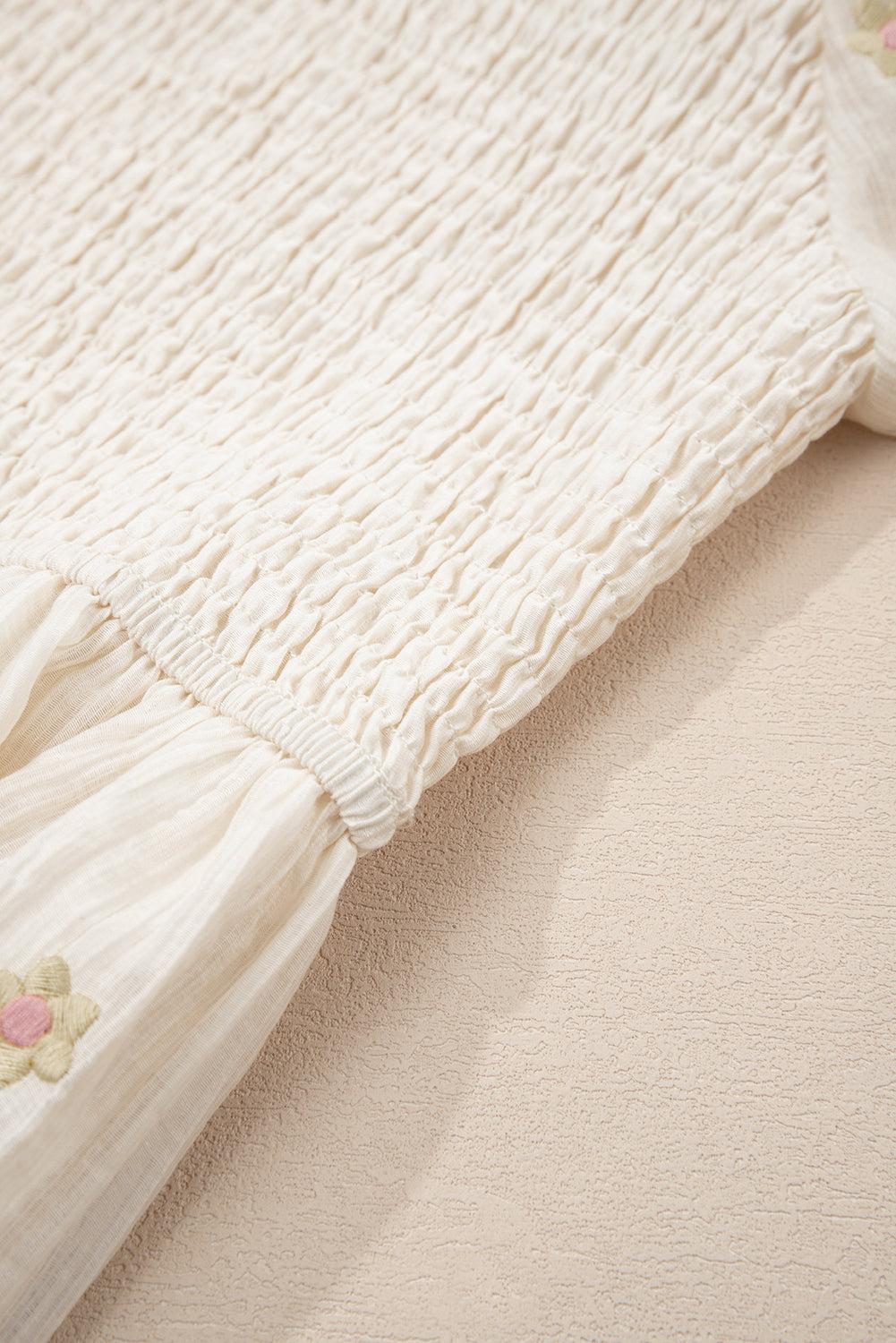 Daisy Flower Smock Dress