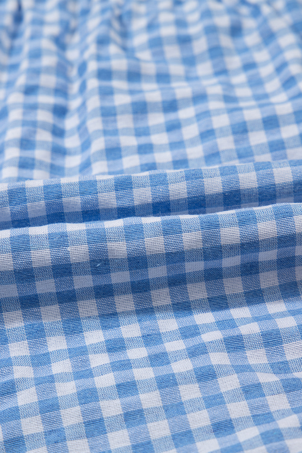 Red or Blue Vintage Gingham Print, boxer style shorts
