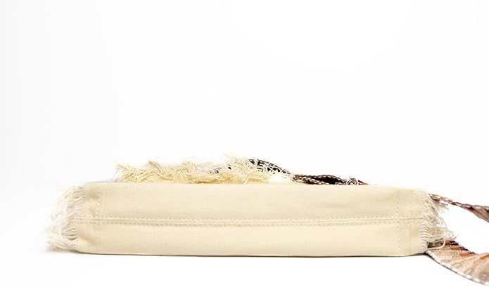 Boho Canvas Crossbody Bag Cream (Copy)