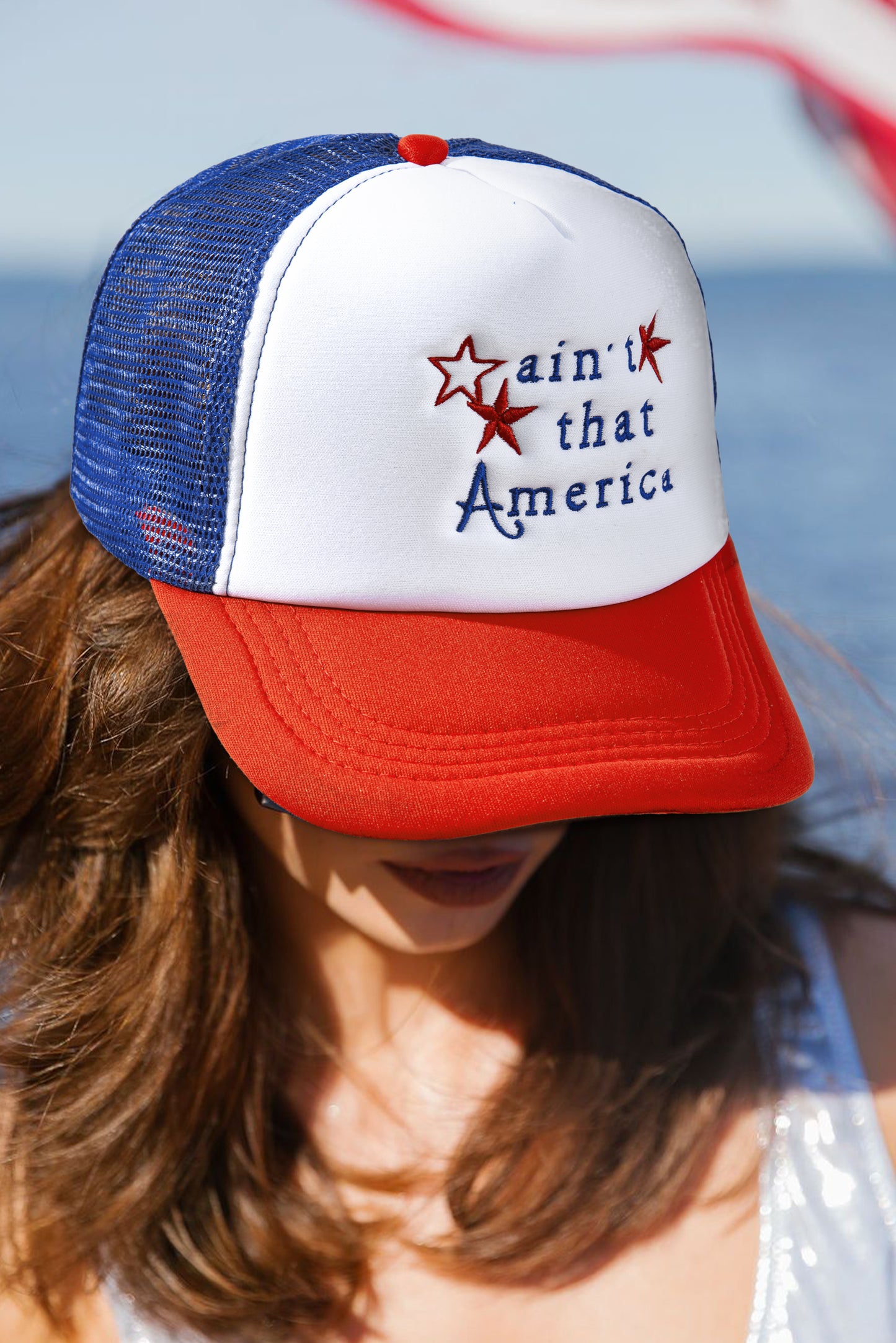 "Ain't that America" Trucker Hat
