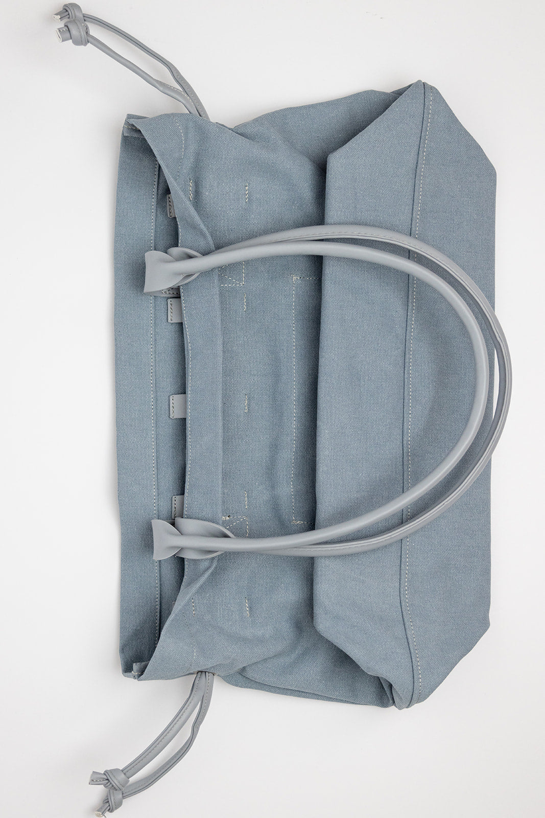 Large Capacity Dusty Blue Canvas Tote Bag