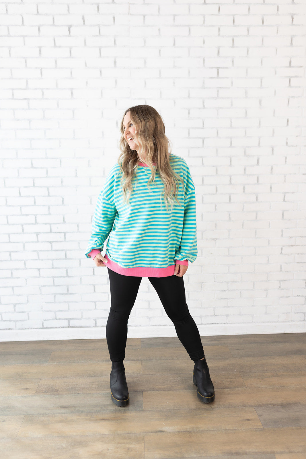 Striped Dupe PINK band
