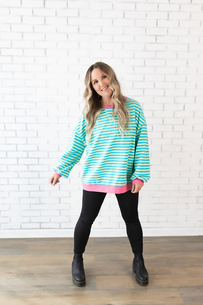 Striped Dupe PINK band