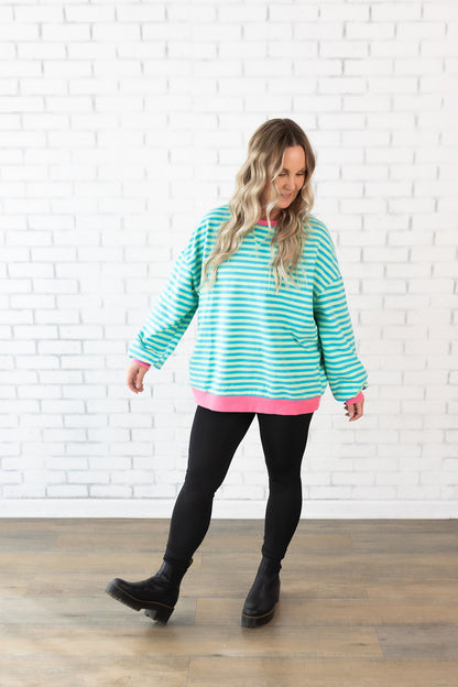 Striped Dupe PINK band