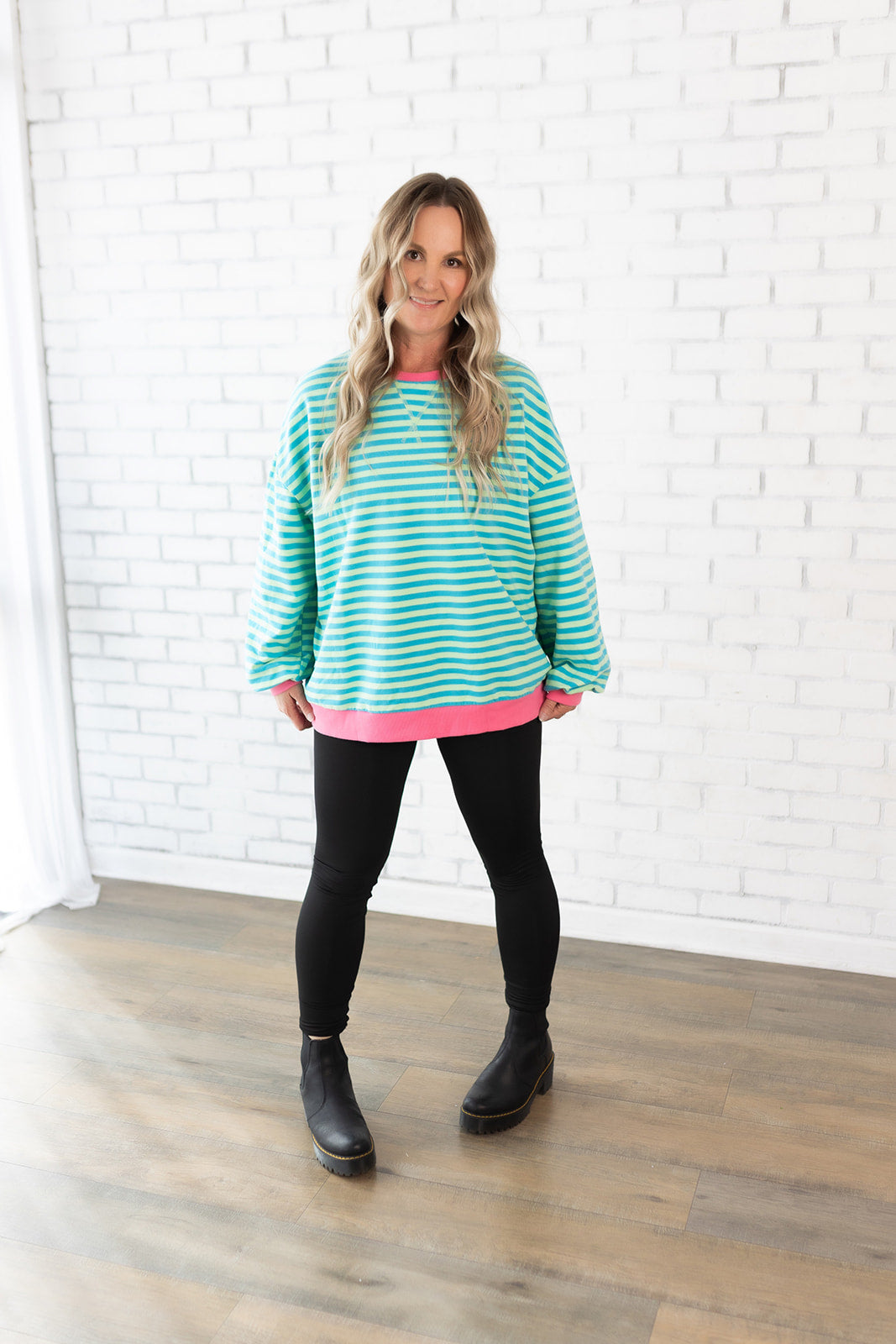 Striped Dupe PINK band