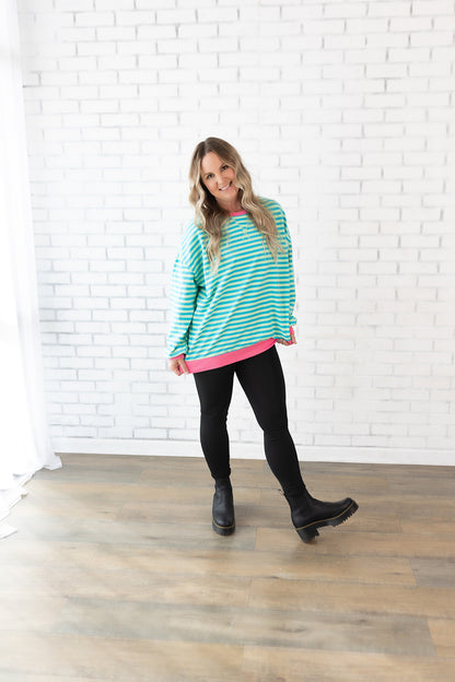 Striped Dupe PINK band