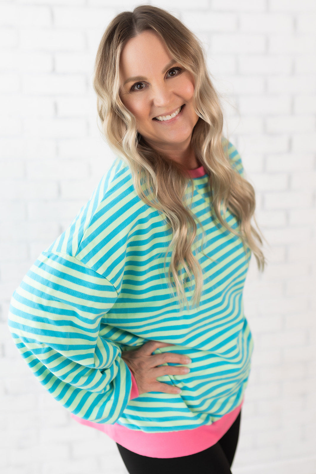 Striped Dupe PINK band