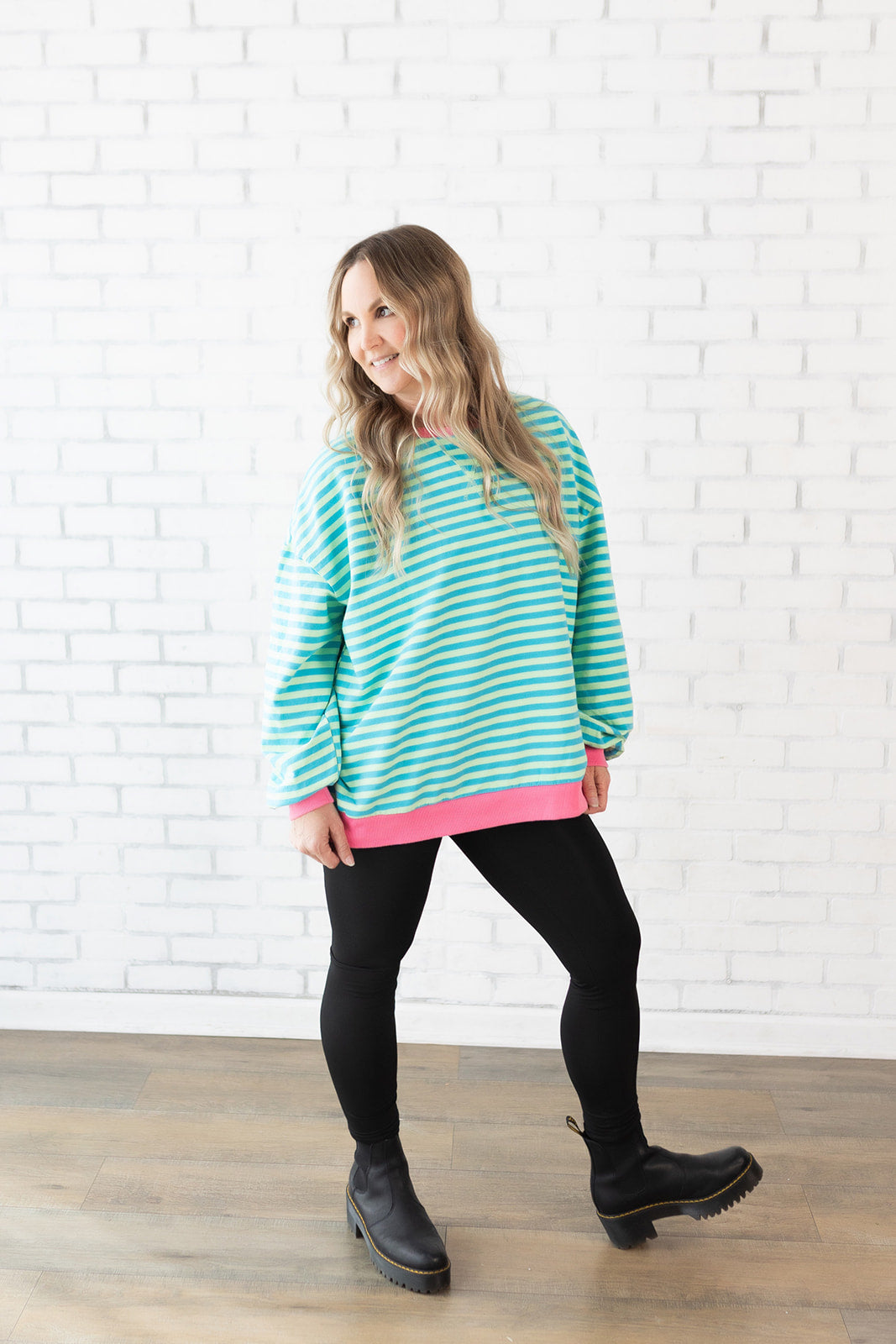Striped Dupe PINK band