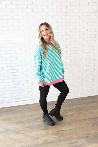 Striped Dupe PINK band