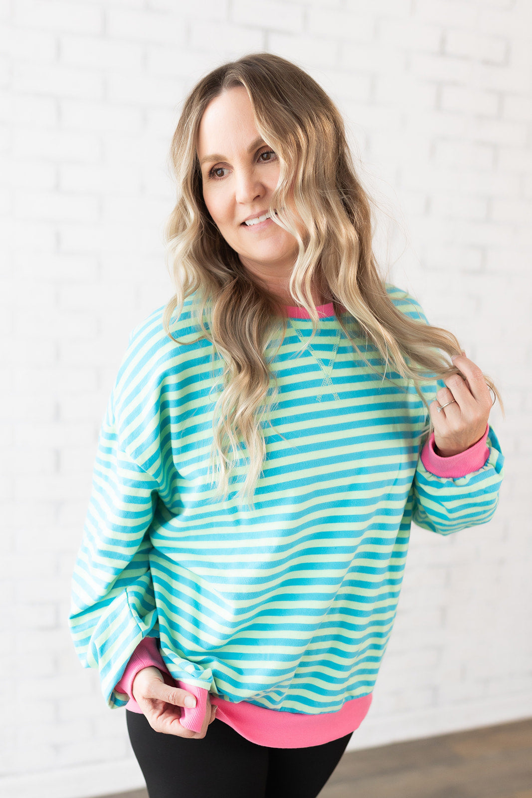 Striped Dupe PINK band
