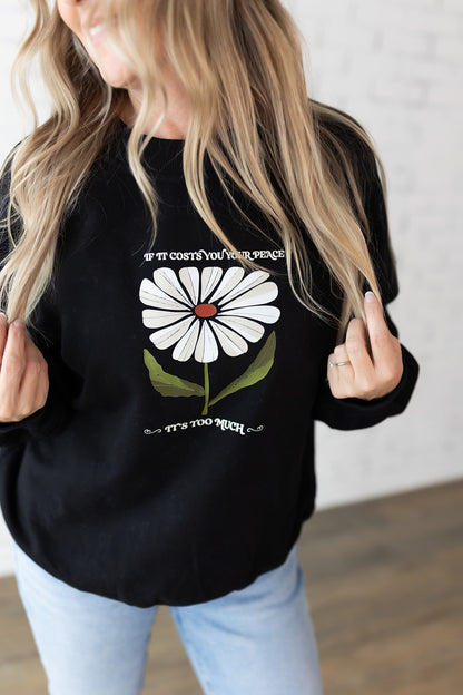 Vintage Black Sweatshirt