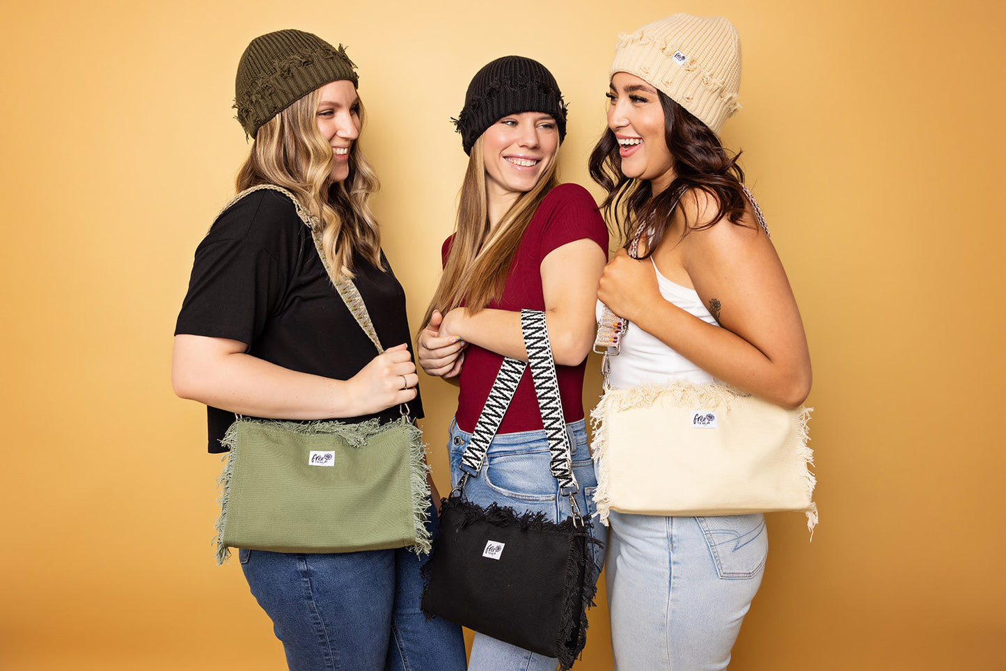 Boho Cute Chunky Soft Distressed Women's Beanie