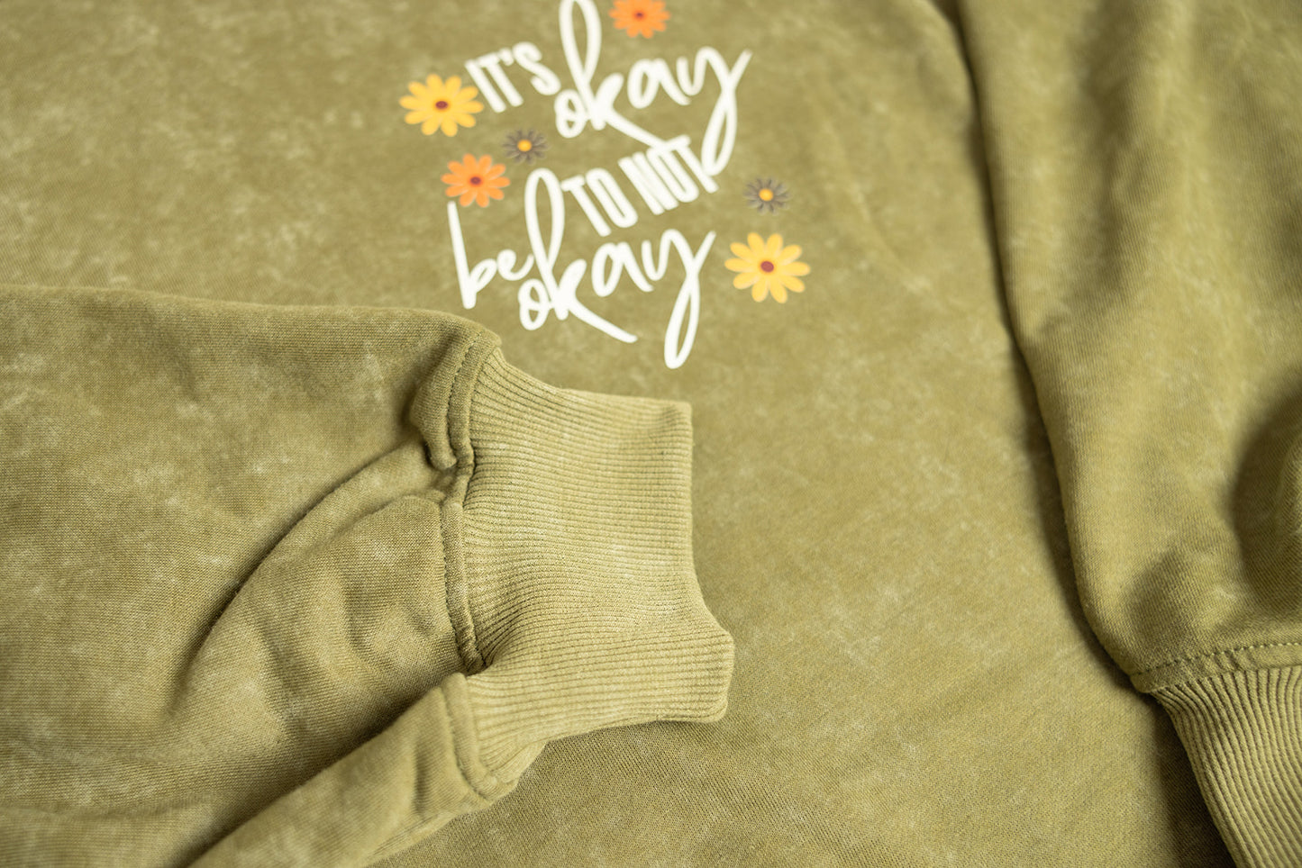 Vintage Olive green Sweatshirt