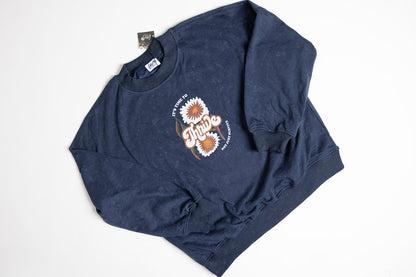 Vintage Navy Blue Sweatshirt