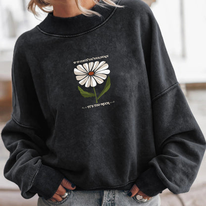 Vintage Black Sweatshirt