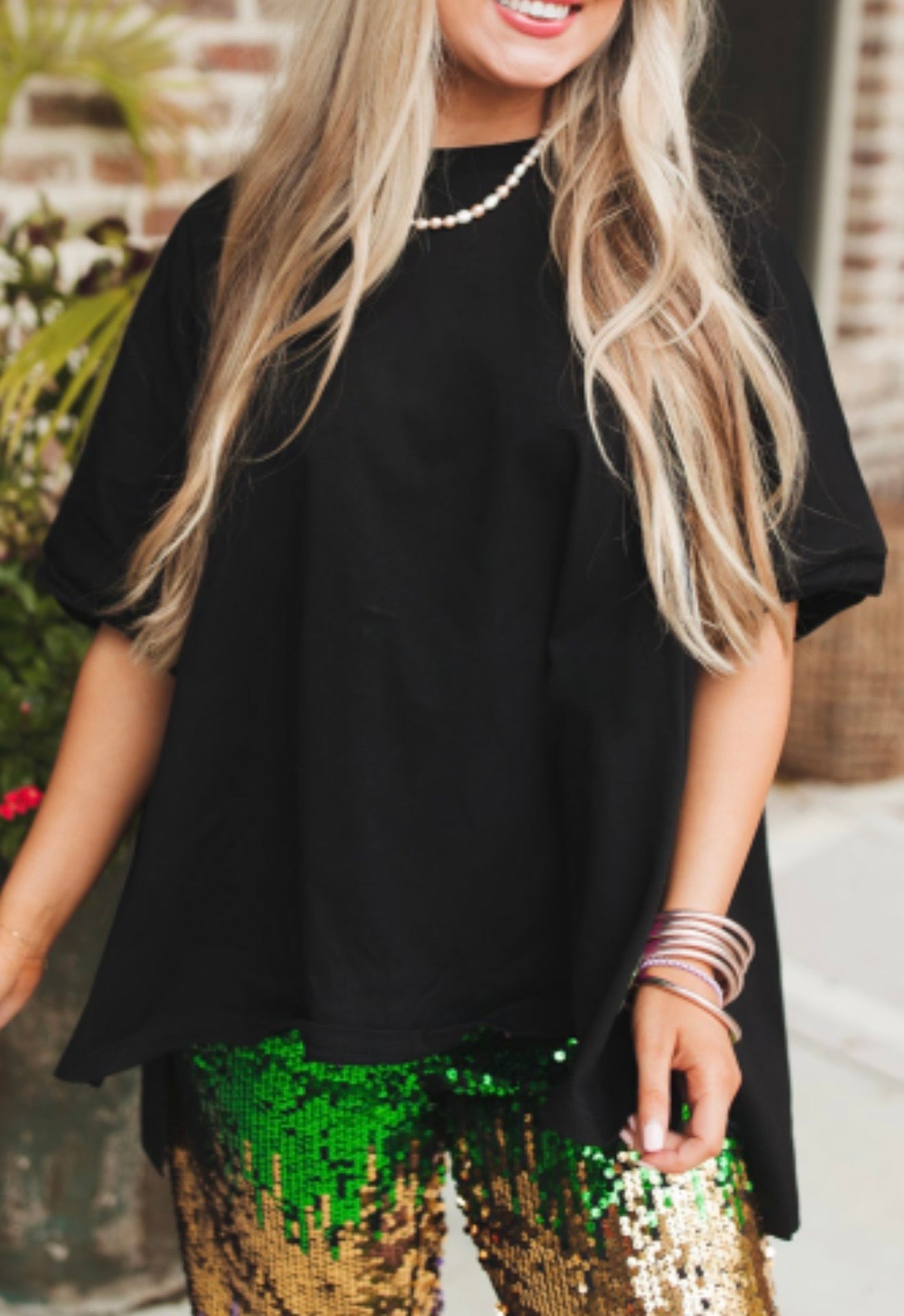 Side Slit FP Inspired Oversized Tee