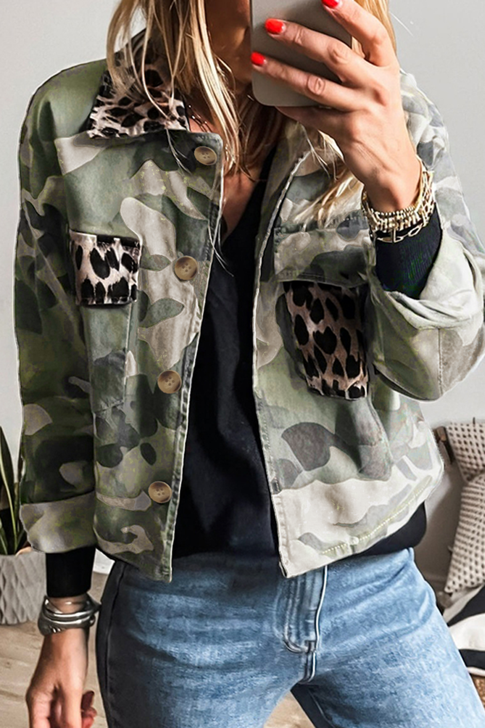Camo / Leopard Jacket