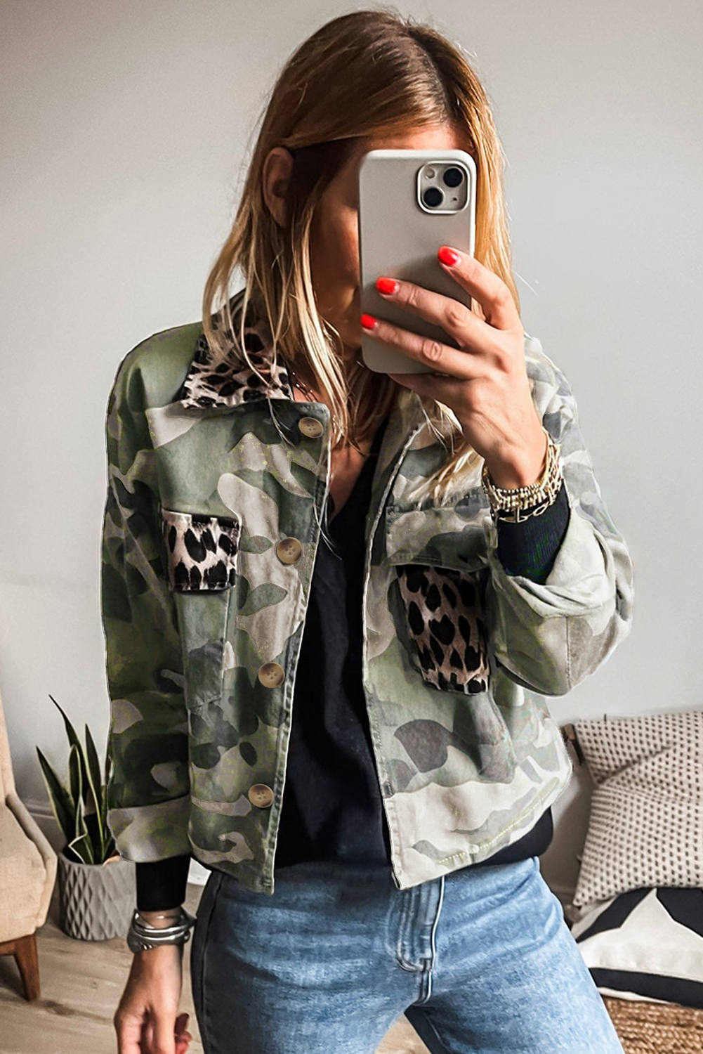 Camo / Leopard Jacket